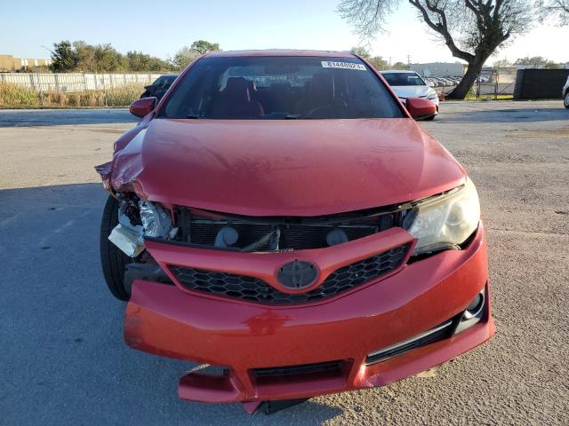 4T1BF1FK4CU562188 - 2012 TOYOTA CAMRY BASE RED photo 5