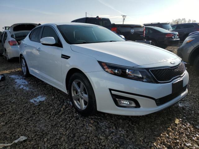 5XXGM4A73FG353412 - 2015 KIA OPTIMA LX WHITE photo 4