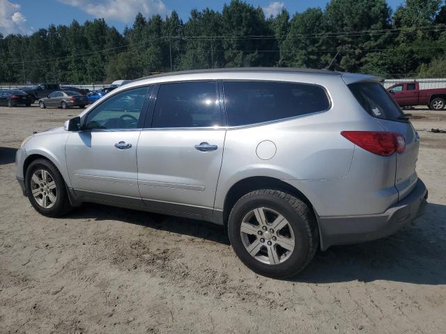 1GNKVGED2CJ155489 - 2012 CHEVROLET TRAVERSE LT SILVER photo 2