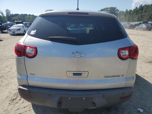 1GNKVGED2CJ155489 - 2012 CHEVROLET TRAVERSE LT SILVER photo 6