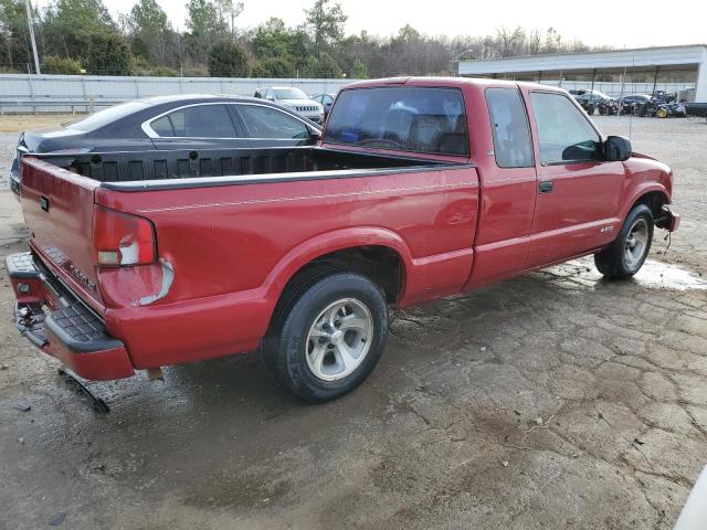 1GCCS19W3Y8145373 - 2000 CHEVROLET S TRUCK S10 MAROON photo 3