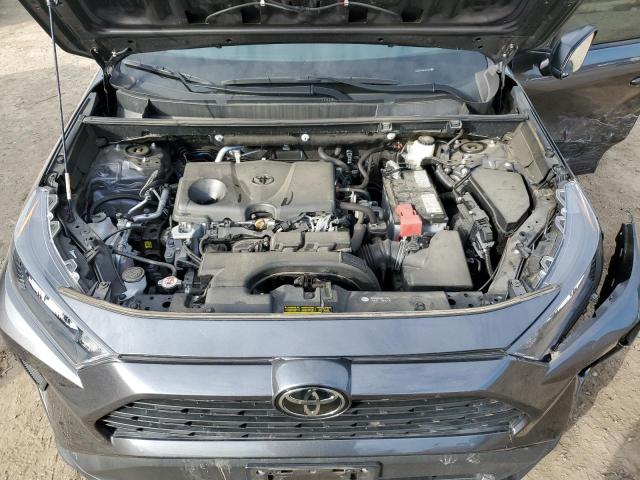 2T3F1RFV9KC057215 - 2019 TOYOTA RAV4 LE CHARCOAL photo 12