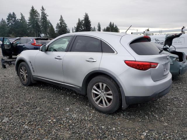 JN8CS1MW5DM173401 - 2013 INFINITI FX37 SILVER photo 2