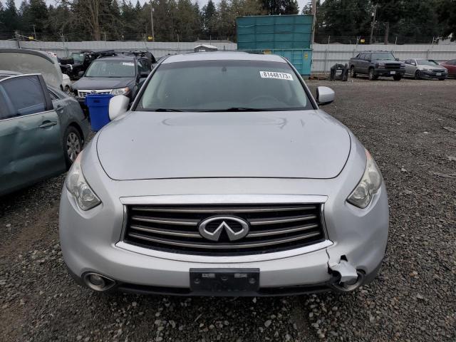 JN8CS1MW5DM173401 - 2013 INFINITI FX37 SILVER photo 5