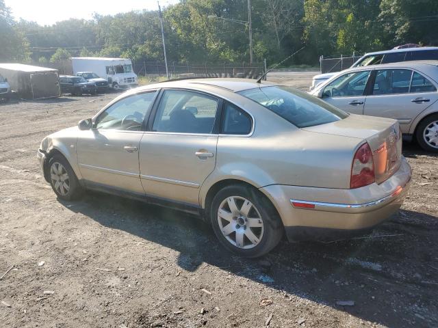 WVWRH63B73P266000 - 2003 VOLKSWAGEN PASSAT GLX Золотий фото 2