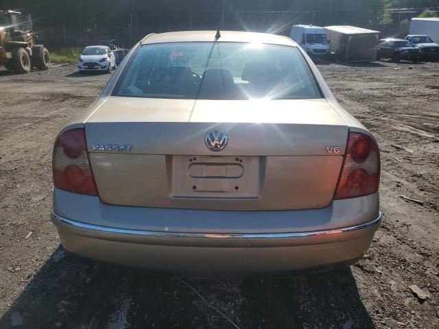 WVWRH63B73P266000 - 2003 VOLKSWAGEN PASSAT GLX Золотий фото 6
