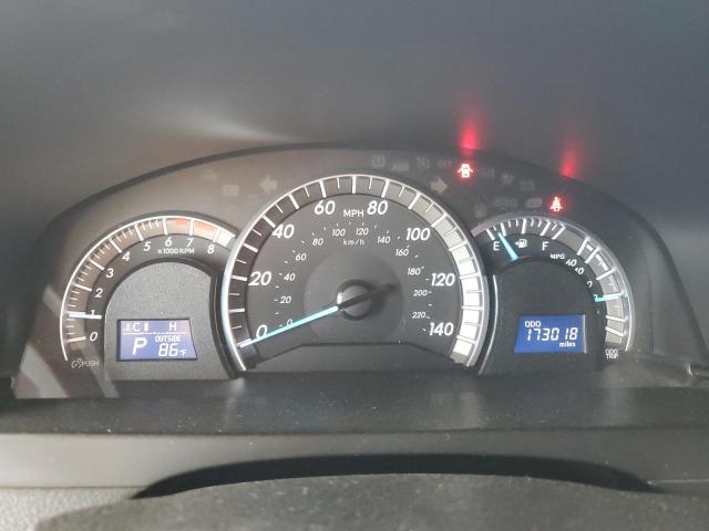 4T1BF1FK0CU067583 - 2012 TOYOTA CAMRY BASE Silber Foto 9