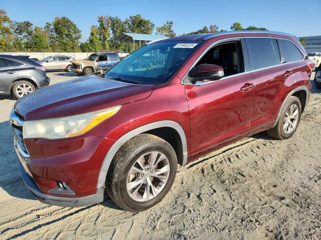 2014 TOYOTA HIGHLANDER XLE, 