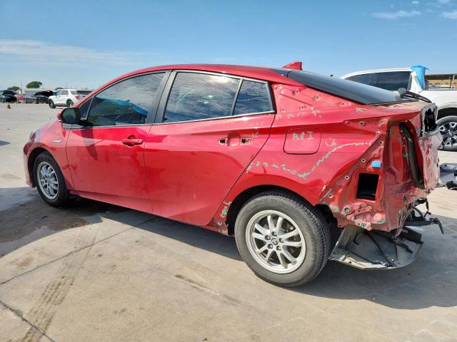 JTDKARFU7J3059549 - 2018 TOYOTA PRIUS წითელი ფოტო 2