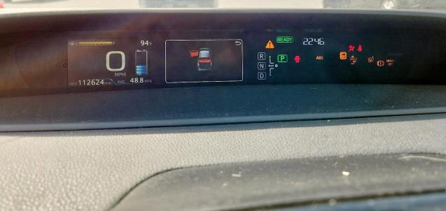 JTDKARFU7J3059549 - 2018 TOYOTA PRIUS წითელი ფოტო 9