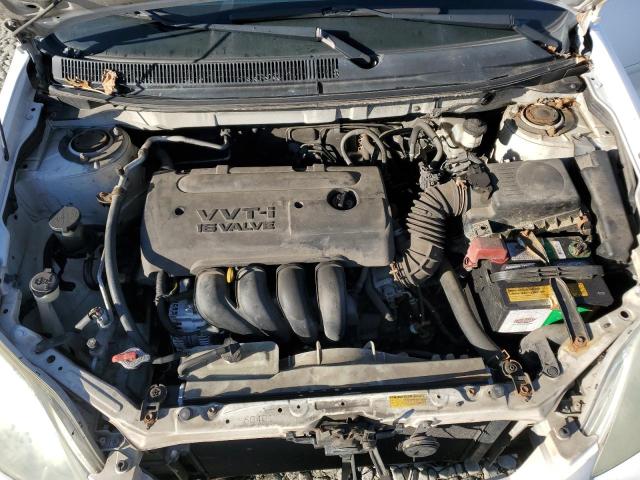 2T1KR32E56C586931 - 2006 TOYOTA COROLLA MA XR WHITE photo 11