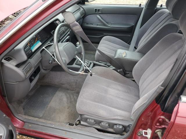 4T1SV21E3MU440269 - 1991 TOYOTA CAMRY DLX BURGUNDY photo 7