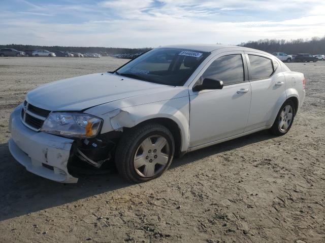 1B3CC4FB9AN117425 - 2010 DODGE AVENGER SXT WHITE photo 1