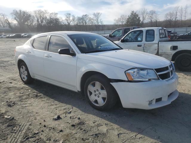 1B3CC4FB9AN117425 - 2010 DODGE AVENGER SXT WHITE photo 4