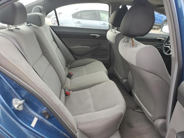 19XFA1F57AE081393 - 2010 HONDA CIVIC LX BLUE photo 10