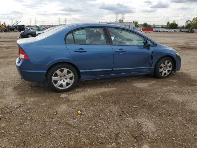 19XFA1F57AE081393 - 2010 HONDA CIVIC LX BLUE photo 3