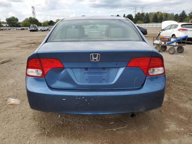 19XFA1F57AE081393 - 2010 HONDA CIVIC LX BLUE photo 6