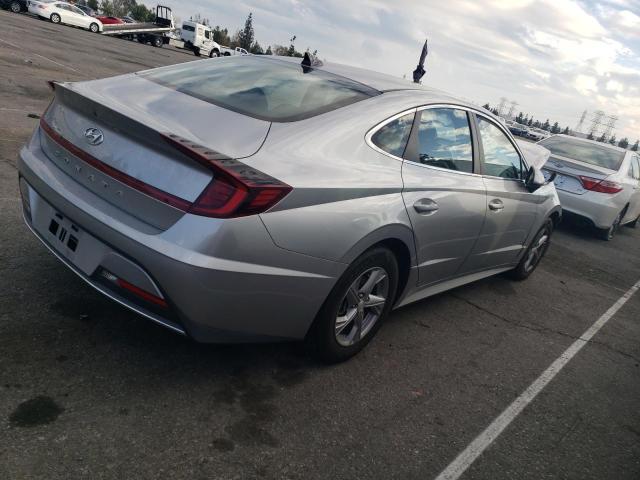 5NPEG4JA7MH073312 - 2021 HYUNDAI SONATA SE SILVER photo 3