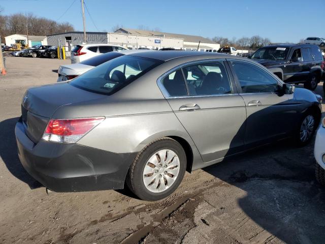 1HGCP2E33AA064005 - 2010 HONDA ACCORD LX GRAY photo 3