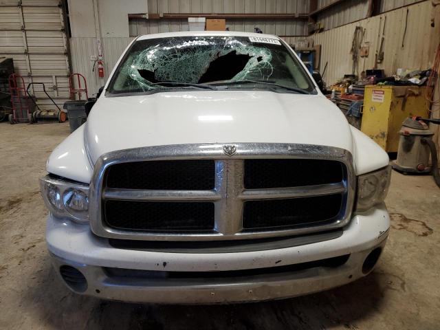 1D7HA18N65J633809 - 2005 DODGE RAM 1500 ST WHITE photo 5