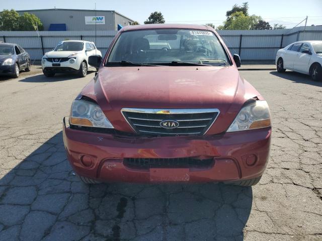 KNDJD735X85816558 - 2008 KIA SORENTO EX RED photo 5
