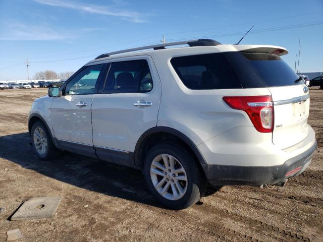 1FMHK8D80CGA95596 - 2012 FORD EXPLORER XLT WHITE photo 2