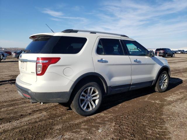 1FMHK8D80CGA95596 - 2012 FORD EXPLORER XLT WHITE photo 3