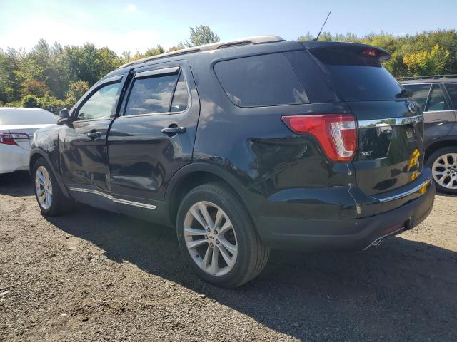 1FM5K8D84JGB02078 - 2018 FORD EXPLORER XLT Noir photo 2