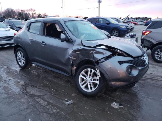 JN8AF5MR8DT218687 - 2013 NISSAN JUKE S GRAY photo 4