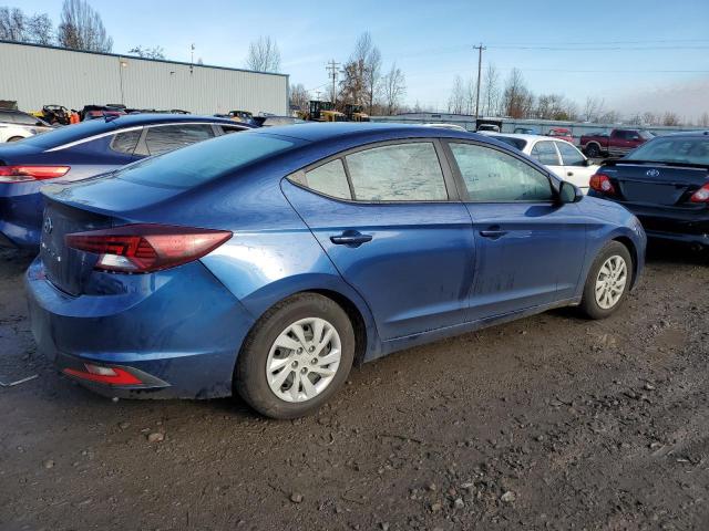 5NPD74LF6LH592970 - 2020 HYUNDAI ELANTRA SE BLUE photo 3