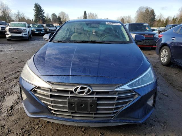 5NPD74LF6LH592970 - 2020 HYUNDAI ELANTRA SE BLUE photo 5