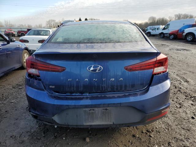 5NPD74LF6LH592970 - 2020 HYUNDAI ELANTRA SE BLUE photo 6