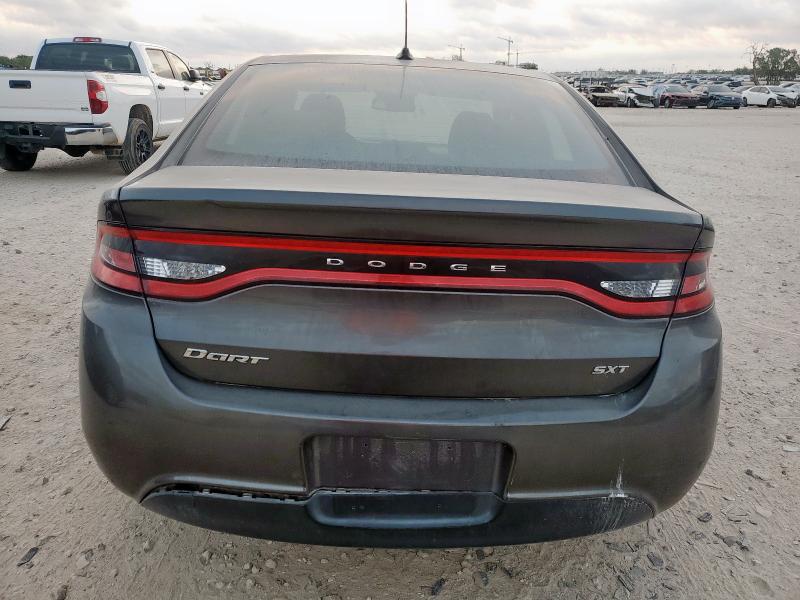 1C3CDFBB1FD251831 - 2015 DODGE DART SXT GRAY photo 6
