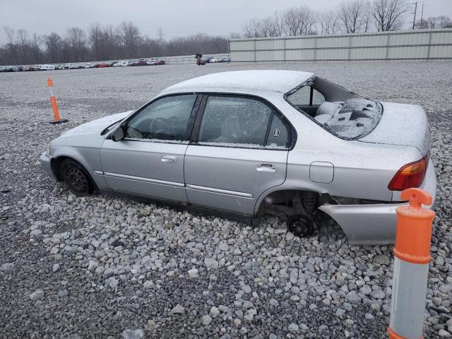 2HGEJ6617YH570219 - 2000 HONDA CIVIC BASE SILVER photo 2