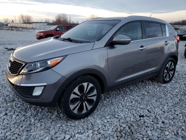 KNDPC3A67D7410558 - 2013 KIA SPORTAGE SX GRAY photo 1