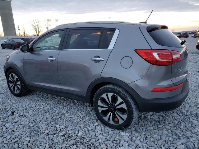 KNDPC3A67D7410558 - 2013 KIA SPORTAGE SX GRAY photo 2