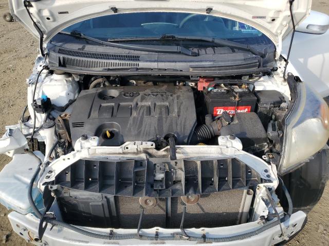 JTKKUPB44D1038958 - 2013 TOYOTA SCION XD WHITE photo 11