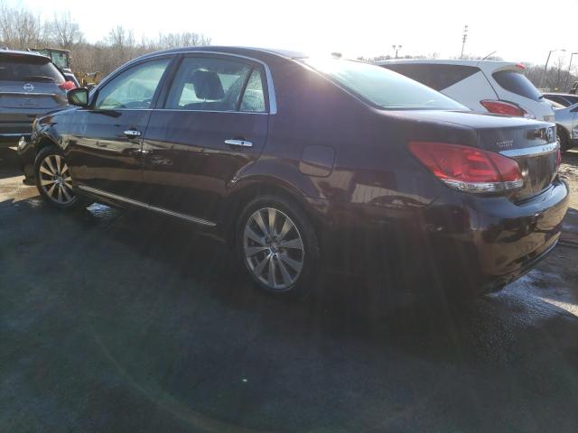 4T1BK3DB4BU439113 - 2011 TOYOTA AVALON BASE BURGUNDY photo 2