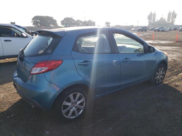 JM1DE1HY9B0114388 - 2011 MAZDA MAZDA2 BLUE photo 3