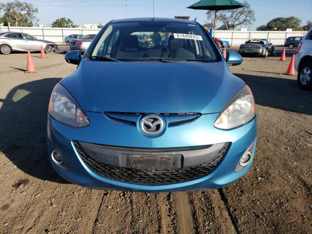 JM1DE1HY9B0114388 - 2011 MAZDA MAZDA2 BLUE photo 5