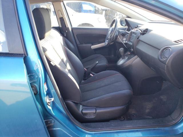 JM1DE1HY9B0114388 - 2011 MAZDA MAZDA2 BLUE photo 7