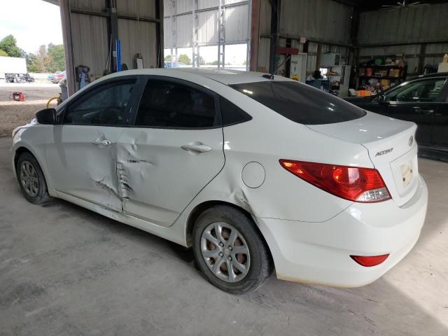 KMHCT4AE4DU419565 - 2013 HYUNDAI ACCENT GLS 白色 照片 2