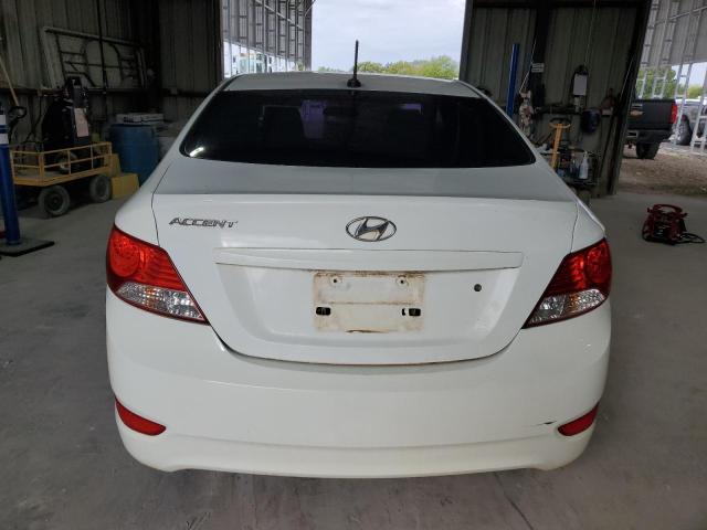 KMHCT4AE4DU419565 - 2013 HYUNDAI ACCENT GLS 白色 照片 6