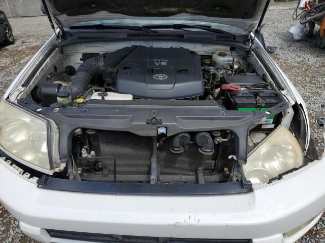 JTEZU14R048011609 - 2004 TOYOTA 4RUNNER SR5 WHITE photo 12