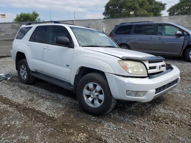 JTEZU14R048011609 - 2004 TOYOTA 4RUNNER SR5 WHITE photo 4