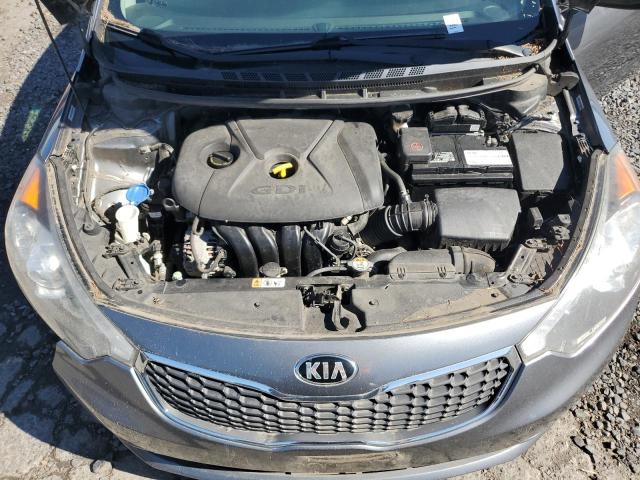 KNAFX5A80F5392302 - 2015 KIA FORTE EX ნაცრისფერი ფოტო 11