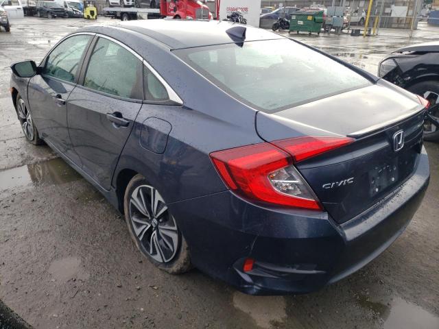 2HGFC1F71HH642800 - 2017 HONDA CIVIC EXL BLACK photo 2