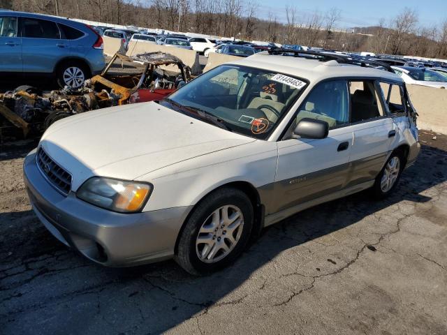 4S3BH675337607060 - 2003 SUBARU LEGACY OUTBACK AWP 白色 照片 1