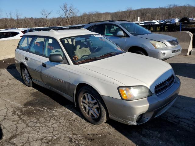 4S3BH675337607060 - 2003 SUBARU LEGACY OUTBACK AWP 白色 照片 4