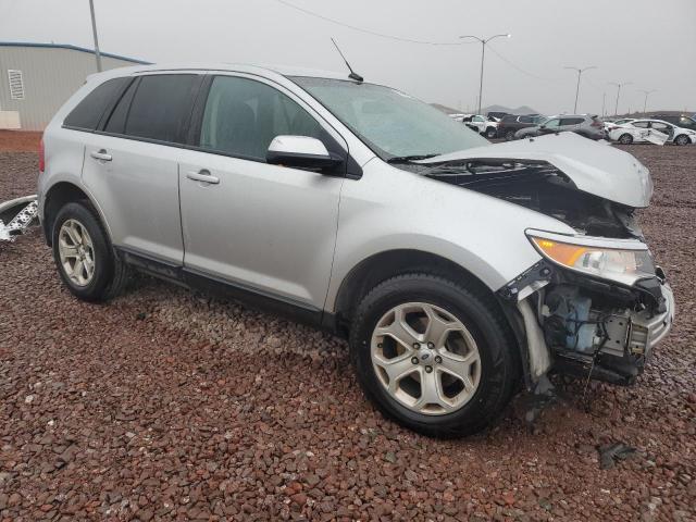 2FMDK3JC6EBB11000 - 2014 FORD EDGE SEL SILVER photo 4